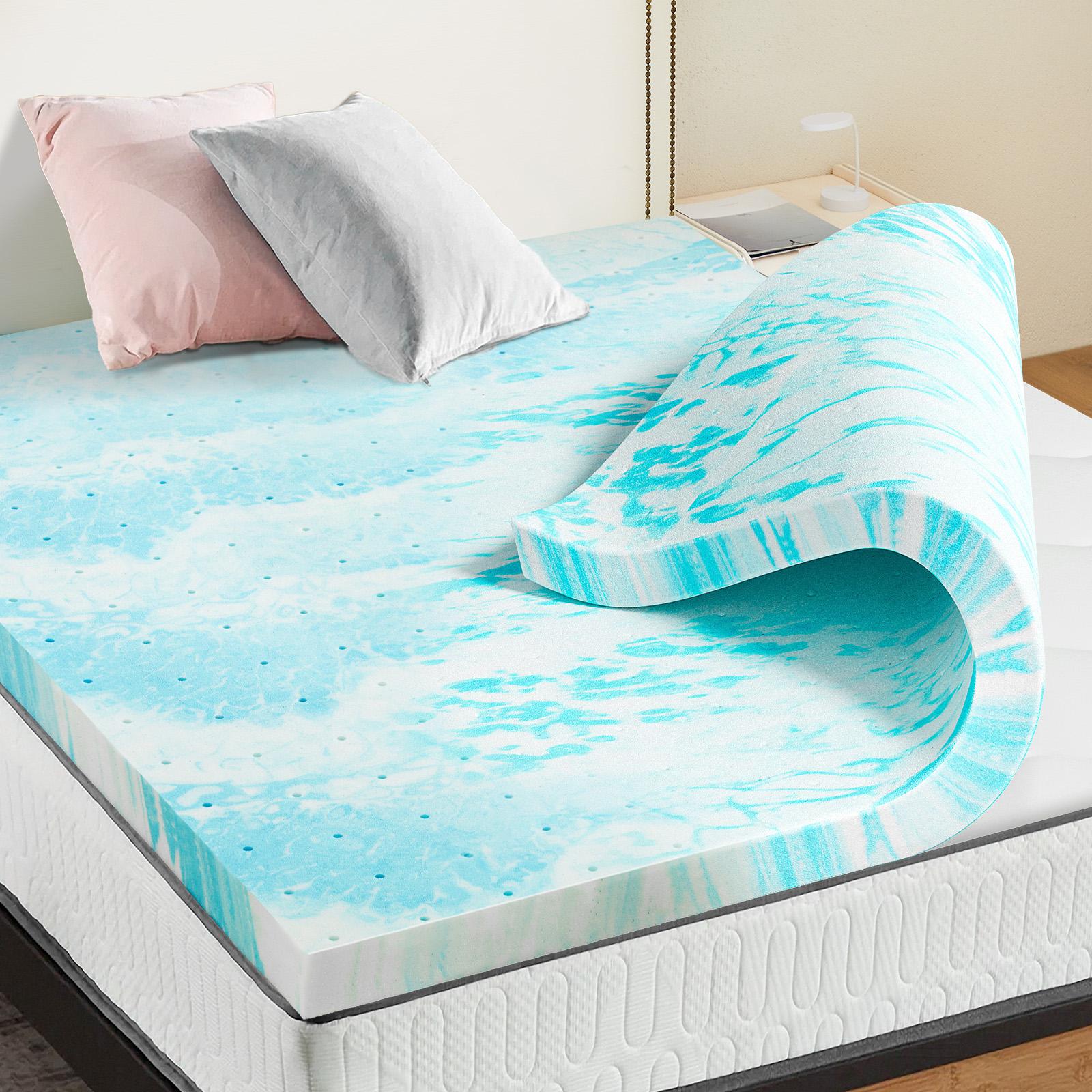 Memory Foam Topper - Koelgel Swirl Infused Memory Foam Matras