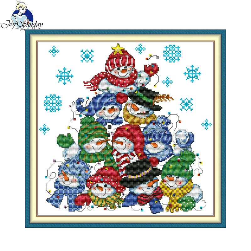 Home Textiles Discount - Bouwen van een sneeuwpop patroon JoySunday