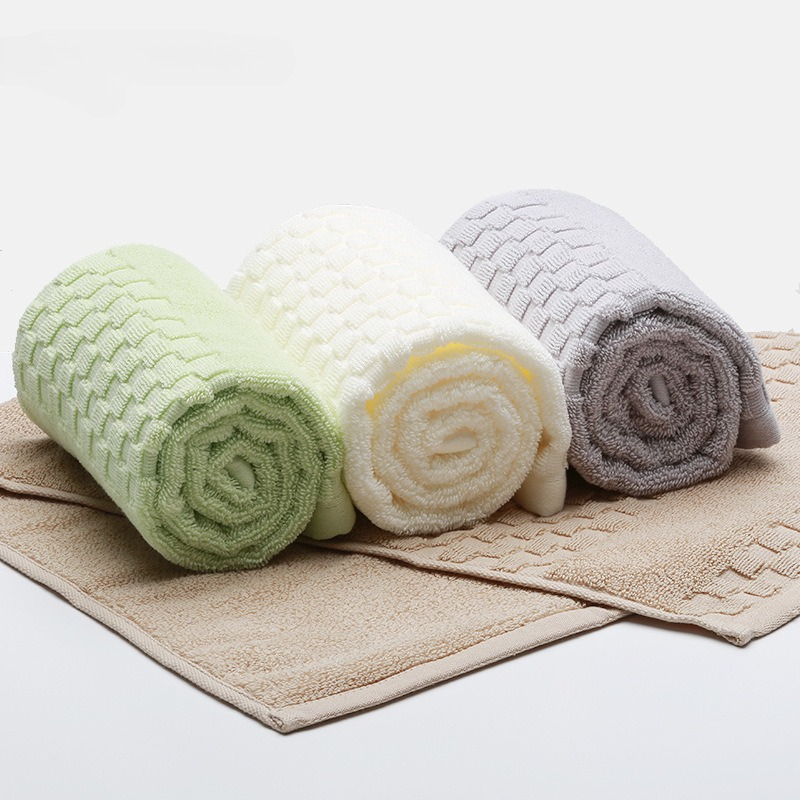 Home Textiles Face Towel - 1PC Zachte handdoeken van puur katoen