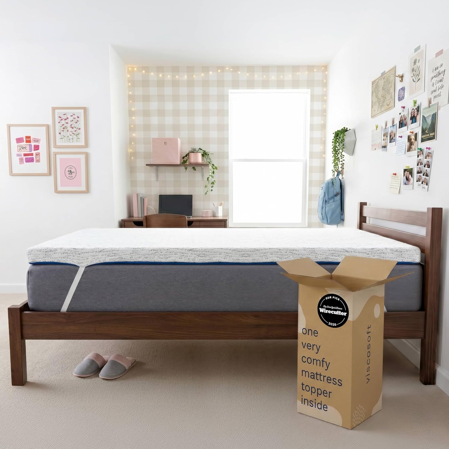 Memory Foam Topper - 3 inch Memory Foam Matras Topper