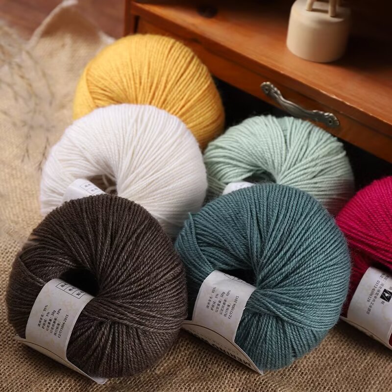 Wool Blanket Herringbone - 50 g/stk Hand breien Merino Wol