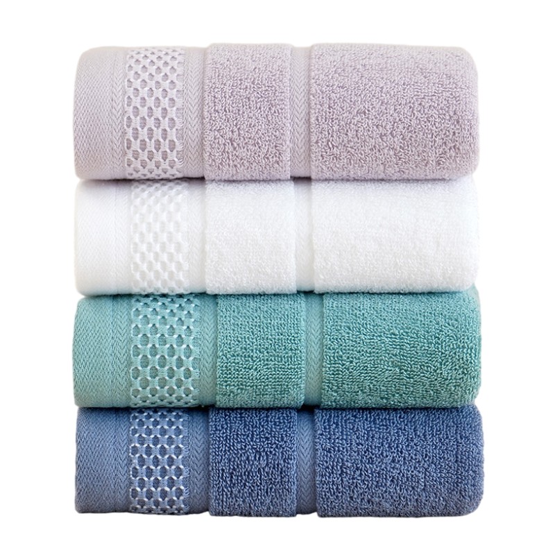 Home Textiles Face Towel - 1/4/6-delige katoenen badhanddoekenset - Zachte, absorberende