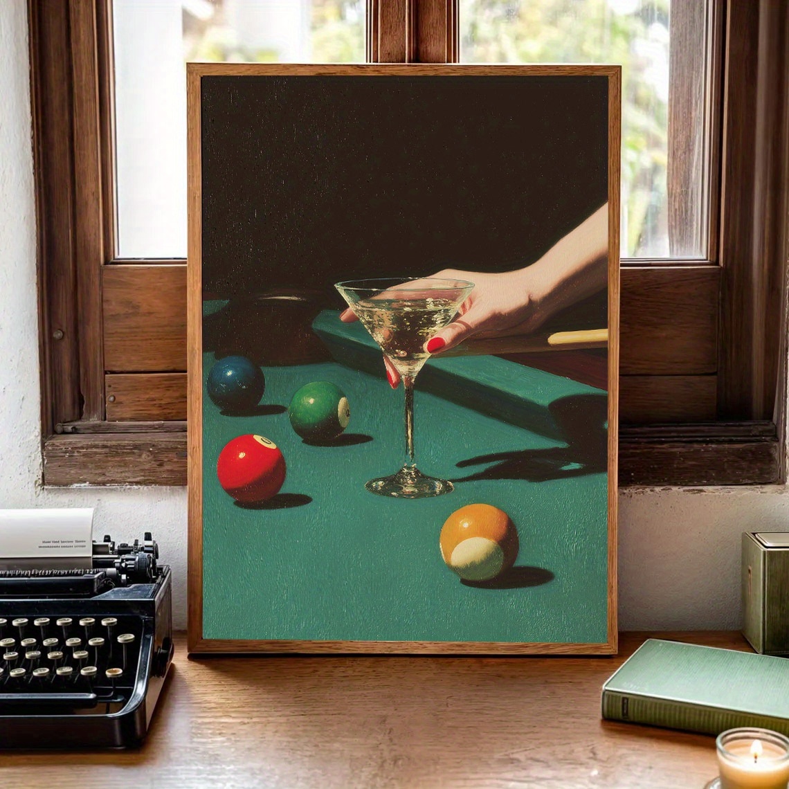 1pc Vintage Biljart Cocktail P - Vintage Home Textiles recensie en prijs