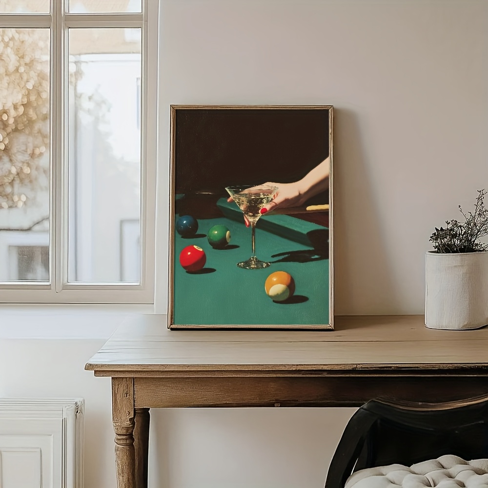 1pc Vintage Biljart Cocktail P - Vintage Home Textiles recensie en prijs