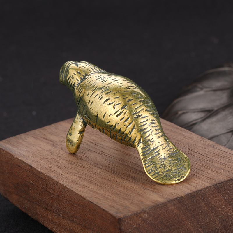 Messing Florida Manatee decora - Vintage Home Textiles recensie en prijs