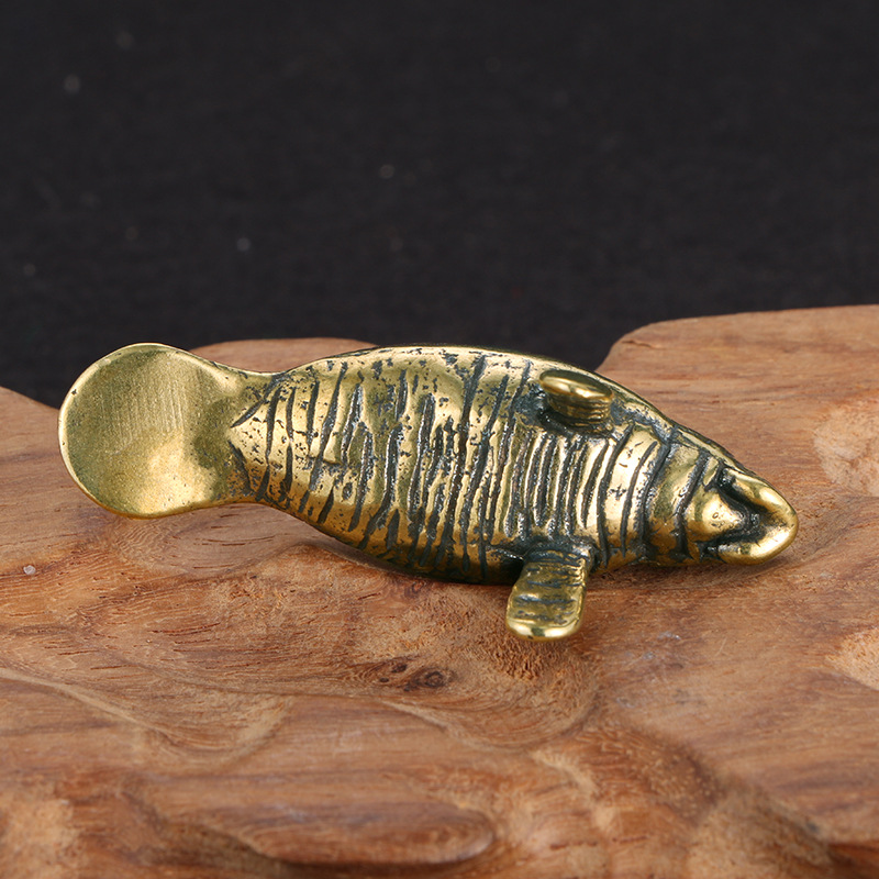 Messing Florida Manatee decora - Vintage Home Textiles recensie en prijs