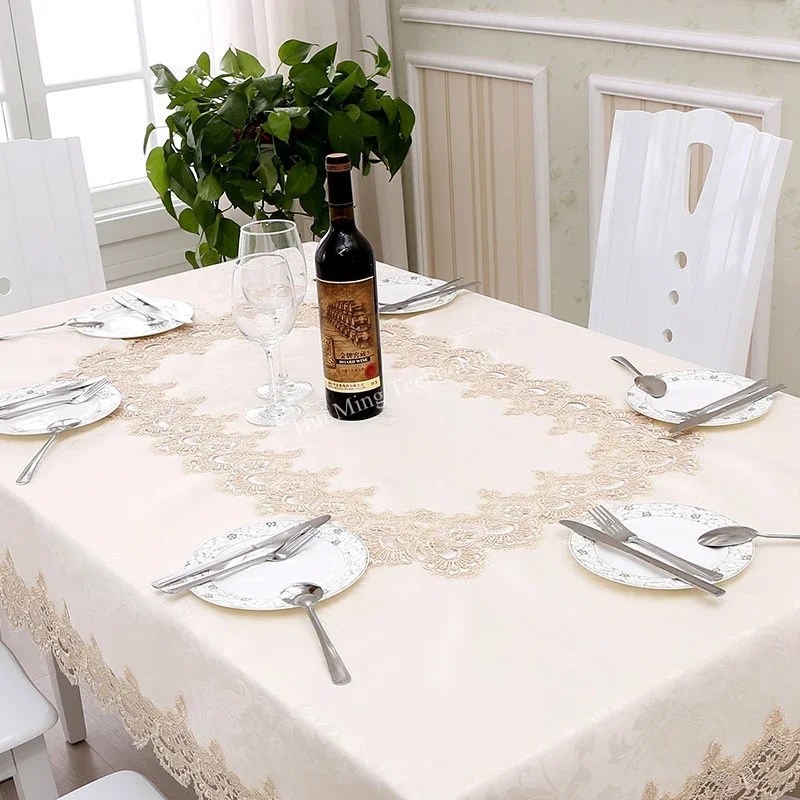 Tafelkleed Ronde tafel Crème T - Home Textiles List recensie en prijs