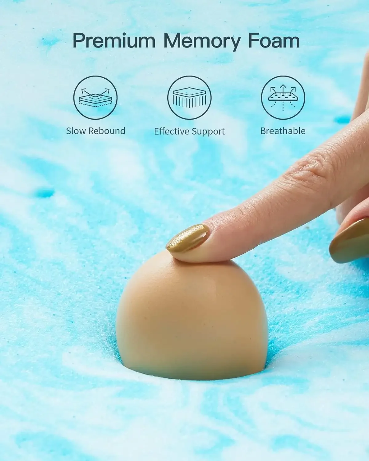 %a 3 Inch Twin Memory Foam Mat - Memory Foam Topper recensie en prijs