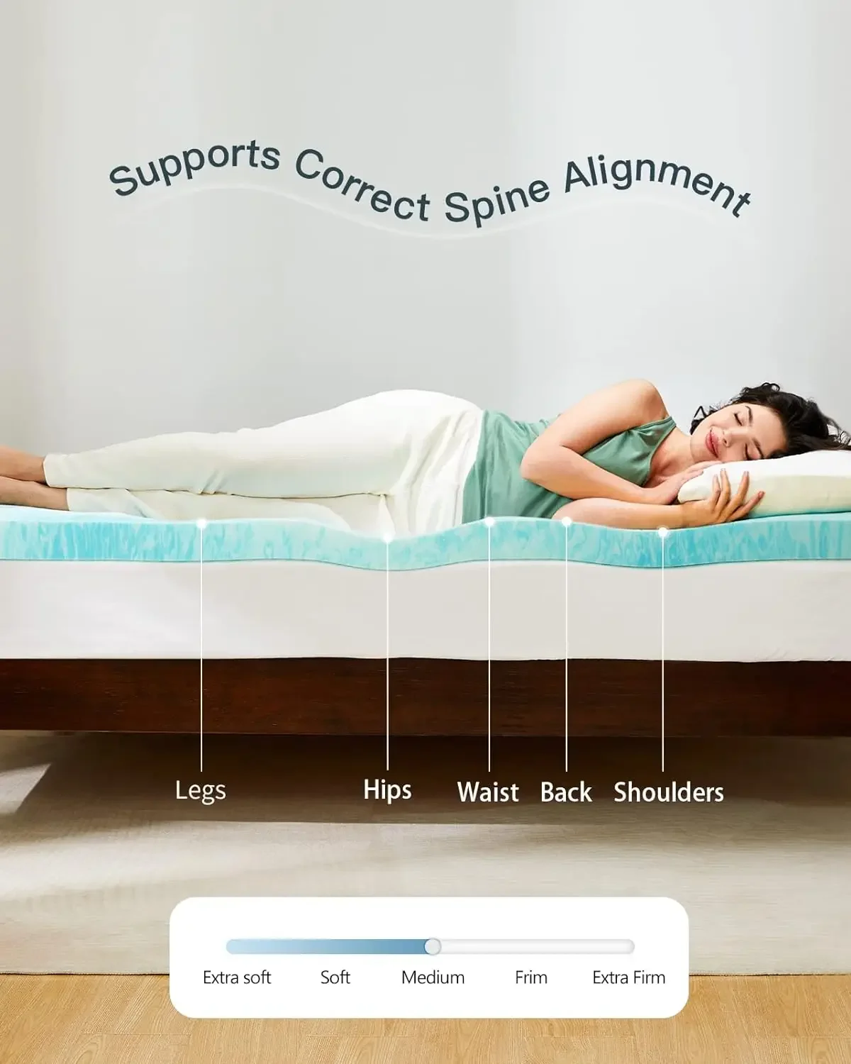 %a 3 Inch Twin Memory Foam Mat - Memory Foam Topper recensie en prijs