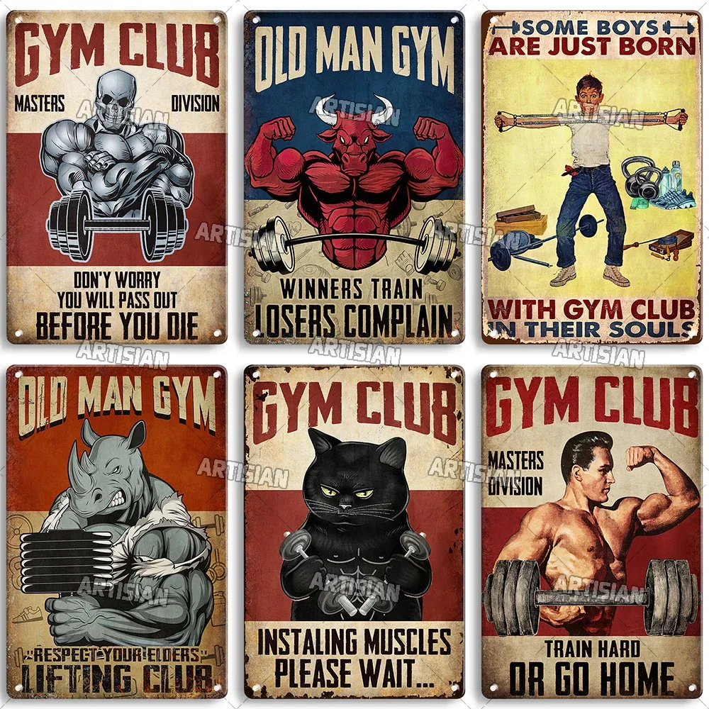Oudere Mannen Gym Club Inspire - Vintage Home Textiles recensie en prijs