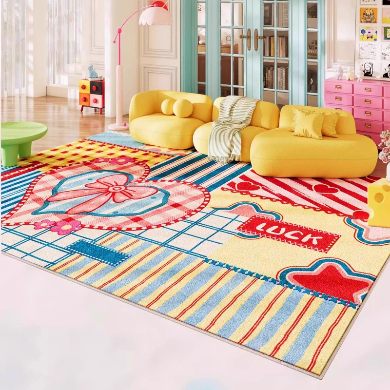 Dopamine gekleurde puzzel woon - Home Lines Textiles recensie en prijs