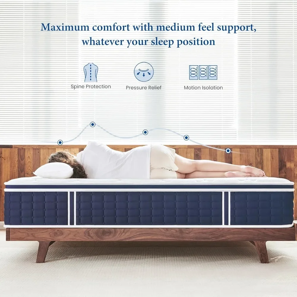 Bedmatrassen Hybride construct - Memory Foam Topper recensie en prijs