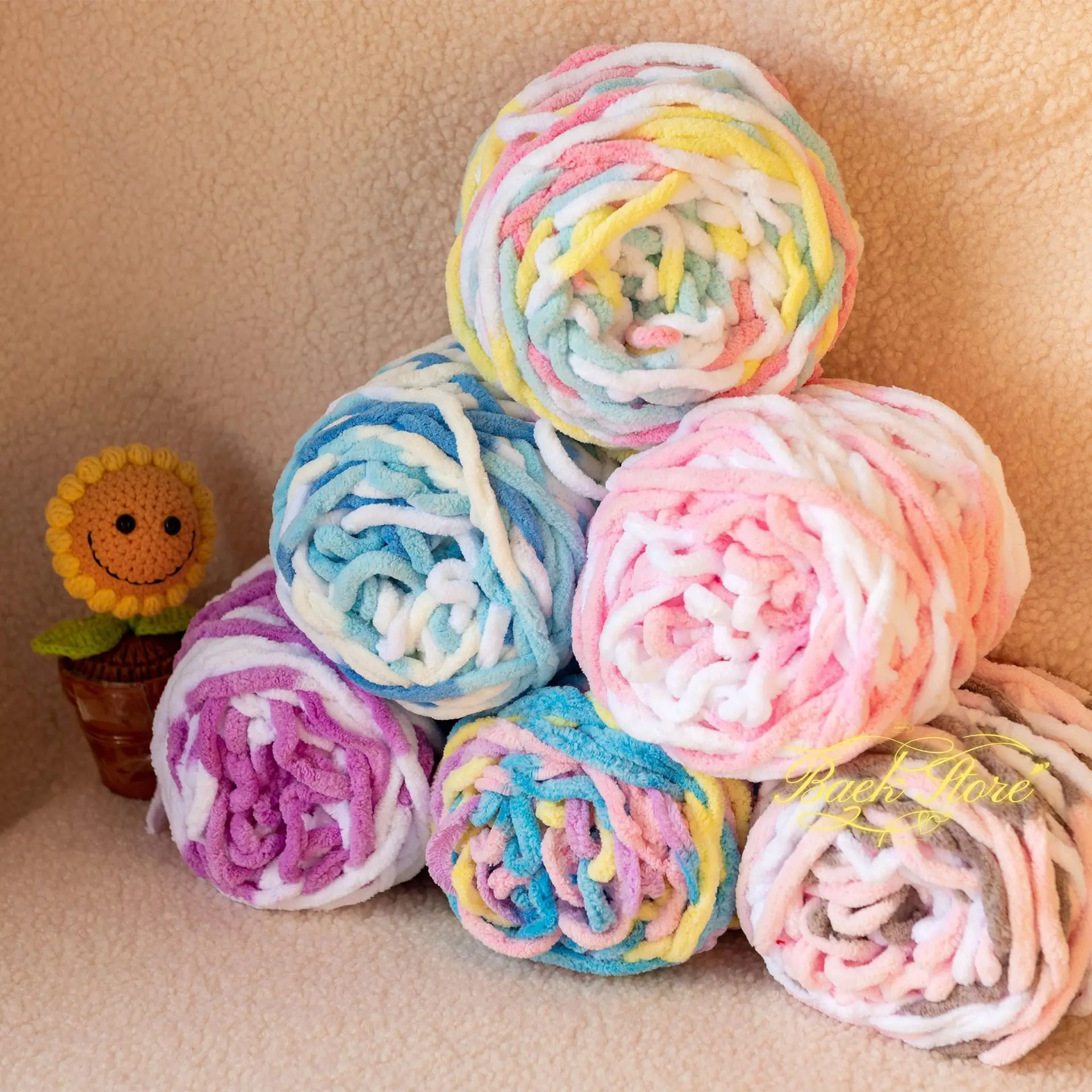 100g/Bal Gemengd Kleurrijke Dy - Wool Blanket Herringbone recensie en prijs