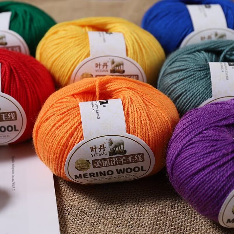 50 g/stk Hand breien Merino Wo - Wool Blanket Herringbone recensie en prijs