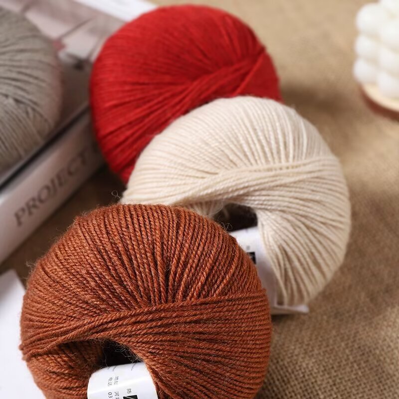 50 g/stk Hand breien Merino Wo - Wool Blanket Herringbone recensie en prijs
