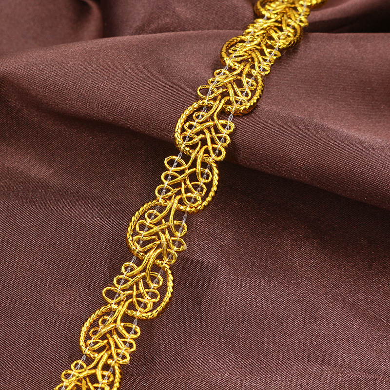 25/50 Meter Goud/Zilver Gevloc - Home Lines Textiles recensie en prijs