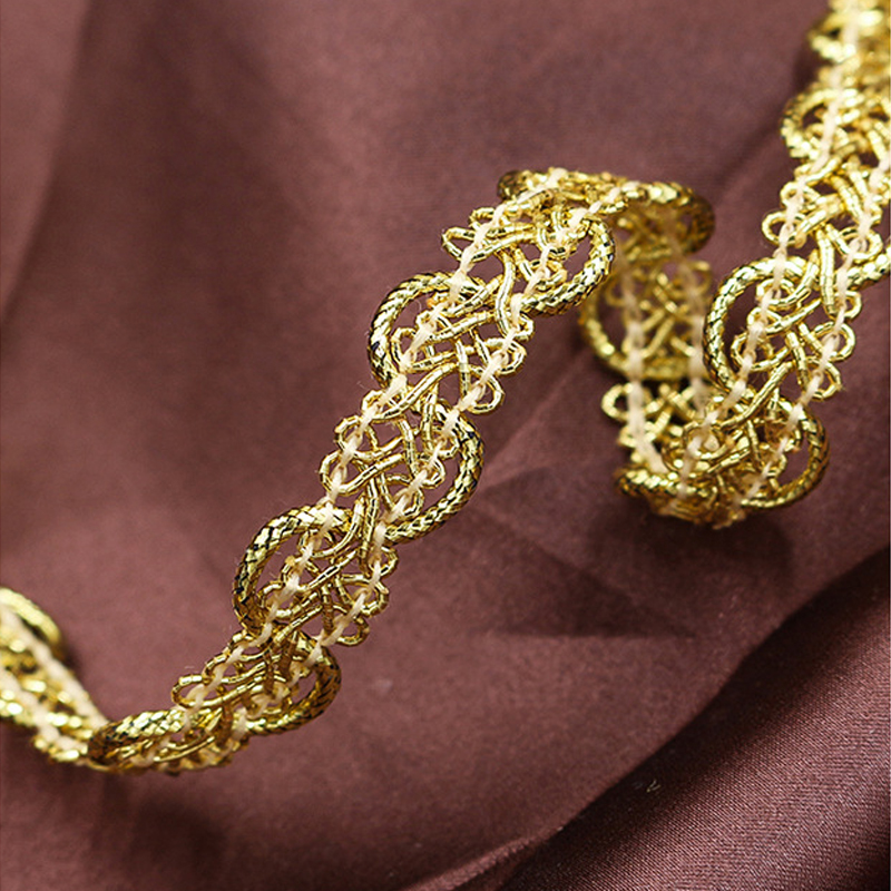 25/50 Meter Goud/Zilver Gevloc - Home Lines Textiles recensie en prijs