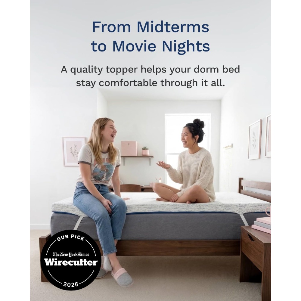 3 inch Memory Foam Matras Topp - Memory Foam Topper recensie en prijs