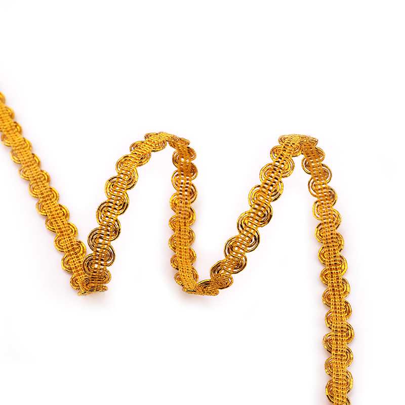2Yards 0.9cm Gouden Zilveren G - Home Lines Textiles recensie en prijs